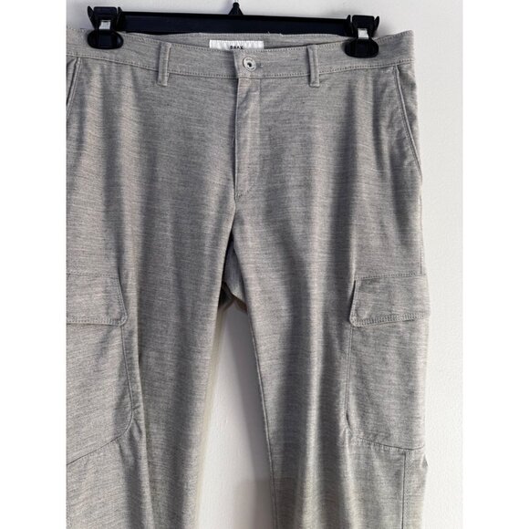 Brax feel Good FABIO CGO STRETCH CARGO PANTS IN SILVER size 32/32 - Picture 3 of 6